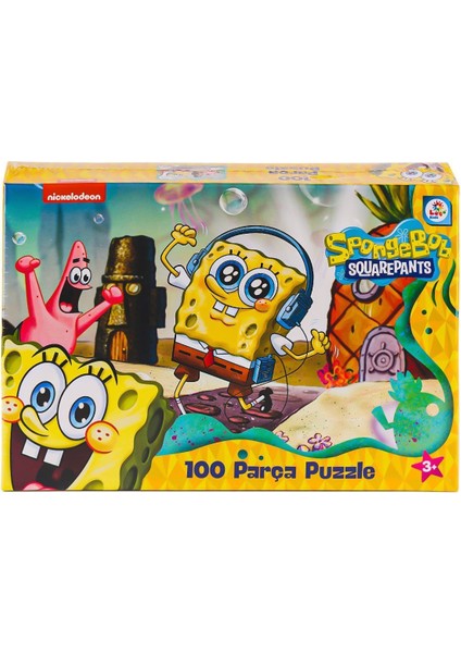SB0049 Spongebob 100 Parça Puzzle