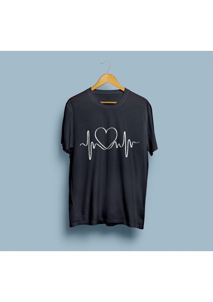 Oversize Kalp Atışı T-Shirt