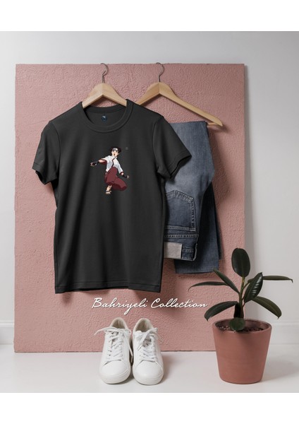 Oversize Tenten From Naruto Shippuden Tasarımlı T-Shirt