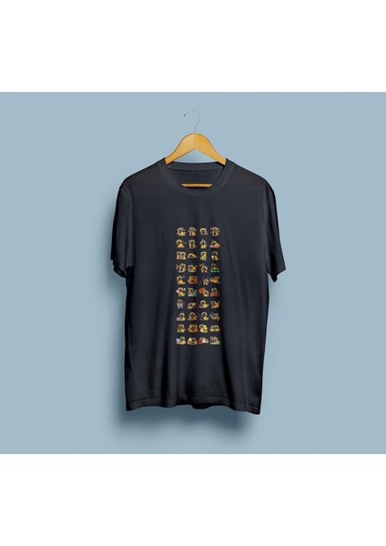 Oversize Tüm Duygusal Modlar Tasarım T-Shirt fiyatları