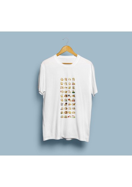 Oversize Tüm Duygusal Modlar Tasarım T-Shirt fiyatları