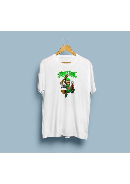 Oversize Home Run Beyzbol Maymunu T-Shirt fırsatları