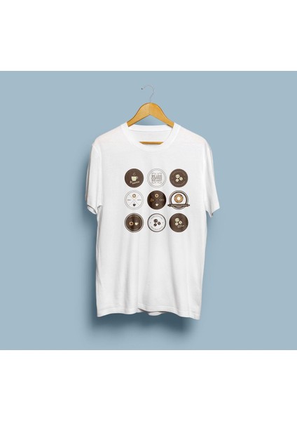 Oversize Kahve Çekirdekleri / Coffee Roasters Tasarım T-Shirt