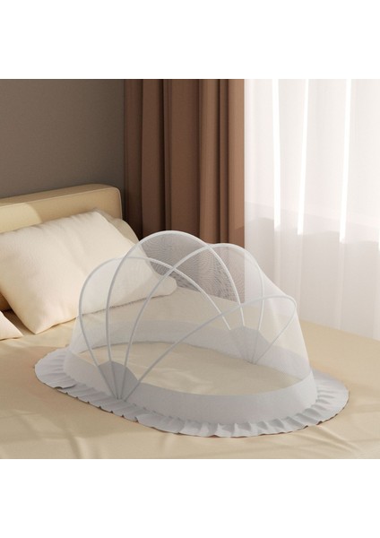 Bebek Cibinlik Örtüsü Tam Kapak Sivrisinek Önleyici Örtü Çocuklar Katlanabilir Kurulum Gerektirmeyen Ev Cibinliği 0-5 Yaş İçin Uygun 125 * 60 * 65 (Yurt Dışından)