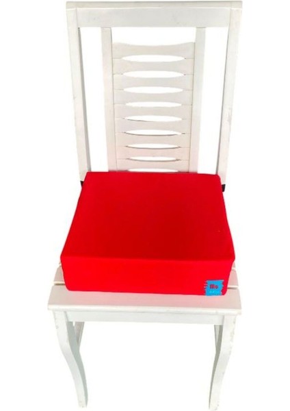 Elite Mc.pierobaby Sırtlı Sandalye Yükseltici Minder Arkalıklı Mama Sandalyesi Minderi 34X34X10CM 1 Adet