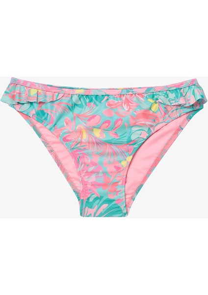 Genç Kız Desenli Tek Omuz Bikini Takımı modelleri