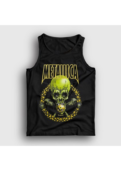 Unisex Siyah Metallica No Leaf Clover Atlet