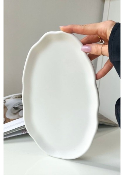 Elite 4 Parça Dekoratif Set | 2’li Kutu, Oval Tabak ve Vazo 1 Adet