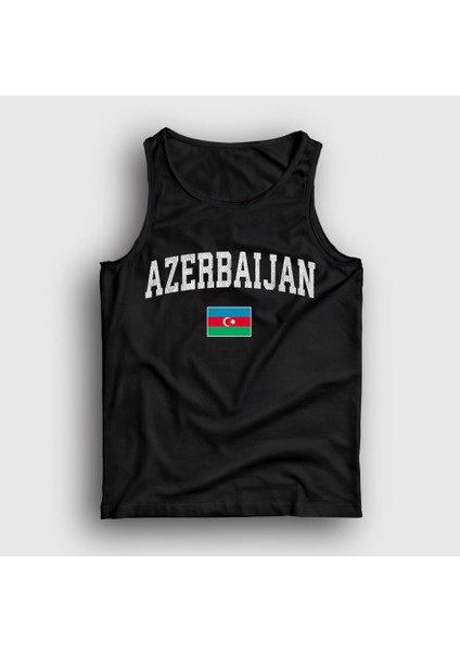Unisex Siyah Bayrak Flag V2 Azerbaycan Azerbaijan Atlet