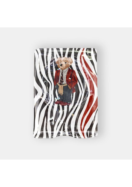 Elite Zebra Teddy Bear Puro Küllüğü & Kaşıklık 1 Adet