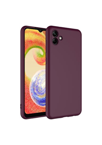 Samsung Galaxy A04 Lansman Kılıf Içi Kadife Kaplı Kasayı Çizmeyen Tosche Premium Esnek Silikon Kapak