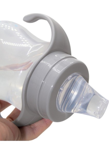 Damlatmayan Alıştırma Bardağı 250 ml – 6 Ay+ Bebekler için BPA’sız, Dayanıklı Silikon Uç ve Ergonomik Sap