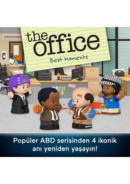 Elite HVG56LITTLEPEOPLECOLLECTORTHEOFFICE6LIPAKET 1 Adet