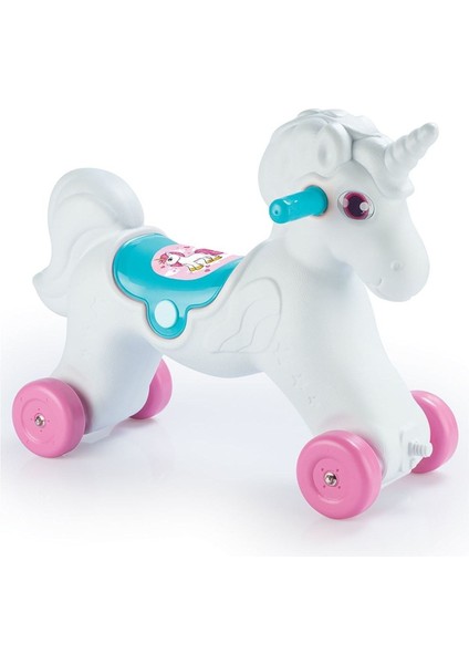 Elite Unicorn Sallanan Tekerlekli At 2 Farklı Kullanım Hem Sallanır Hem Sürülür 1 Adet