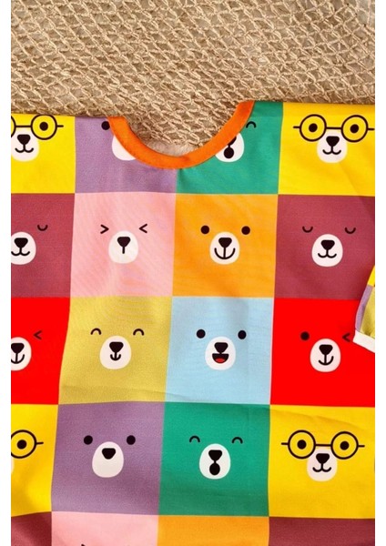 Elite Colour Bear Desenli 2'li Paket Uzun ve Kısa Kol Aktivite ve Mama Önlüğü 6- 24 Ay 1 Adet fiyatları