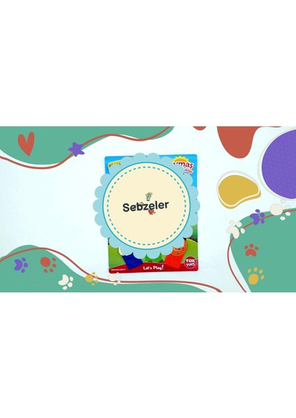 2 Set - 20 Parça Uçan Hayvanlar ve Sebzeler Parmak Kukla T104 T222 1 Adet