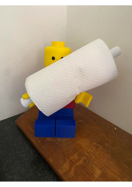 Elite Havlu Peçetelik Brick Men Rulo Peçete Tutucu 1 Adet