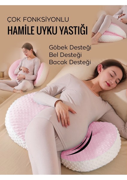 Elite Hamile Yastığı, Çok Fonksiyonlu Hamile Destek Yastığı, Hamile Uyku Yastığı, 30 x 45 Iki Parça 1 Adet