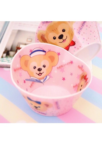 Elite Sanrio Kawaii Disney Duffy Teddy Bear Ayı Shelliemay Anime Tabak Kase Melamin 1 Adet