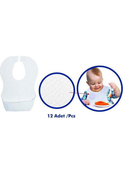 Kullan At Cepli Mama Önlüğü 1 Adet