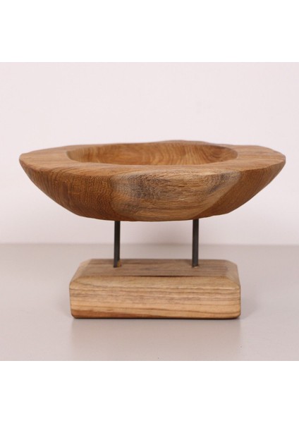 Elite Carvıng - Teak Ağacından Oyma Masa Üstü Dekor 30X18 cm 1 Adet