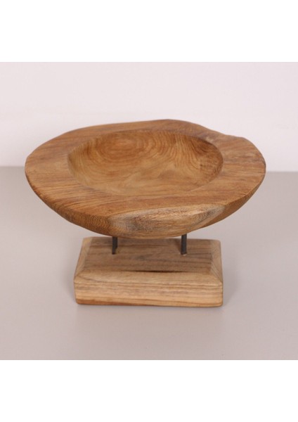 Elite Carvıng - Teak Ağacından Oyma Masa Üstü Dekor 30X18 cm 1 Adet