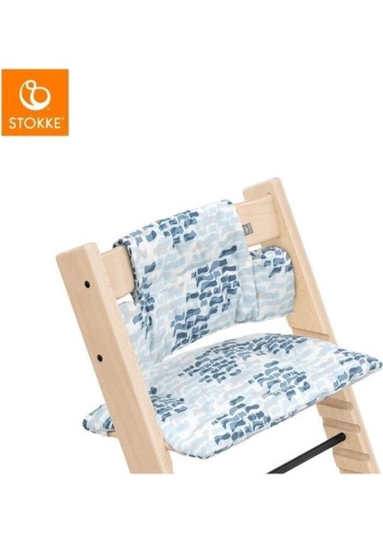 Elite Tripp Trapp Mama Sandalyesi Minderi Waves Blue 1 Adet