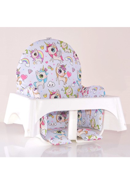 Elite Colorfull Unicorns - Mama Sandalyesi Minderi 1 Adet