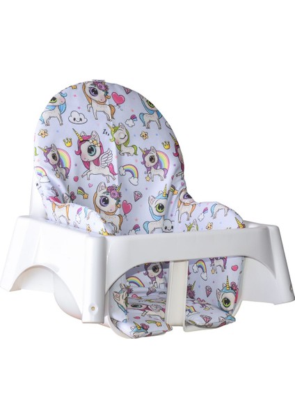 Elite Colorfull Unicorns - Mama Sandalyesi Minderi 1 Adet