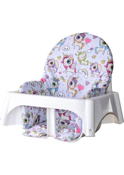 Elite Colorfull Unicorns - Mama Sandalyesi Minderi 1 Adet