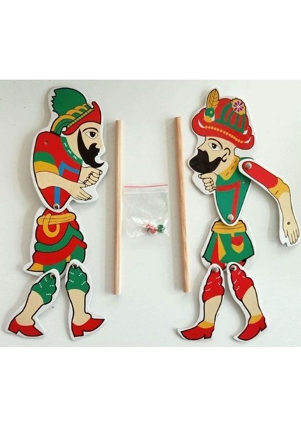 Elite Kukla Karagöz Hacivat Seti 1 Adet