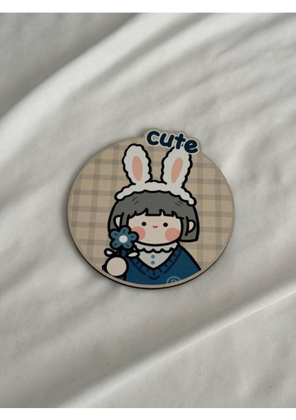Elite Kawaii Cute Bardak Altlığı 1 Adet