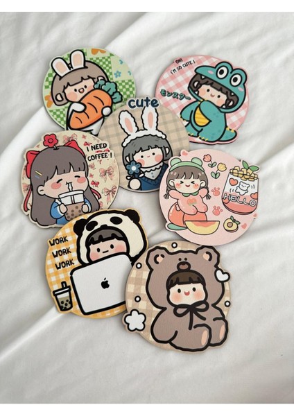 Elite Kawaii Cute Bardak Altlığı 1 Adet
