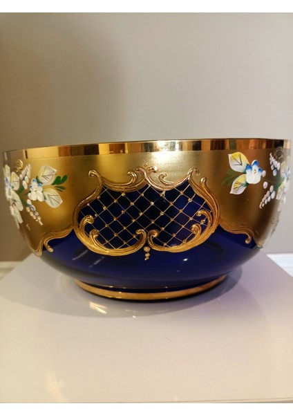 Elite Vintage Antika Kristal Dekoratif Kase 1 Adet modelleri