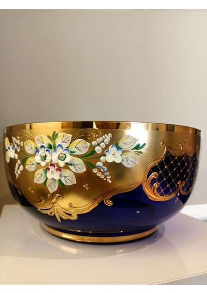 Elite Vintage Antika Kristal Dekoratif Kase 1 Adet fırsatları