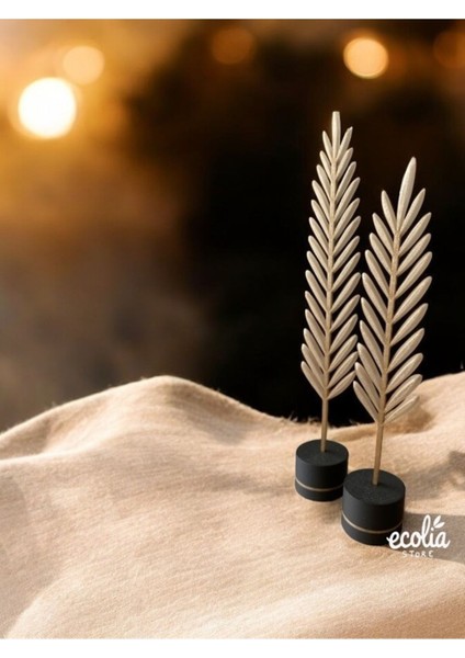 Elite Modern Minimalist Dekoratif Bronz Yaprak Seti – Ev Dekorasyonu Için Şık ve Zarif Ikili Aksesuar 1 Adet fırsatları
