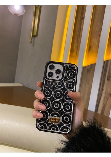 Taşlı Lüks iPhone Kılıfı – Işıltılı Premium Koruma