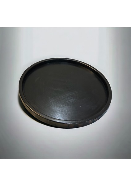Elite Dekoratif 22CM Yuvarlak Mum, Saksı , Takı Tabağı, Mumluk Organizer Tabak Tepsi 1 Adet