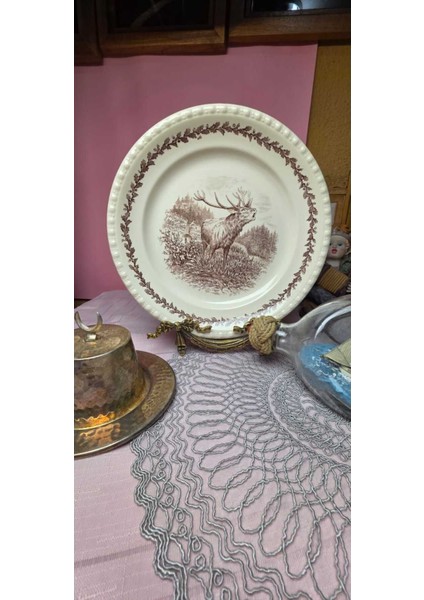 Elite Villeroy&boch Porselen Yaban Hayatı Temalı Duvar Tabakları 28 cm 1 Adet
