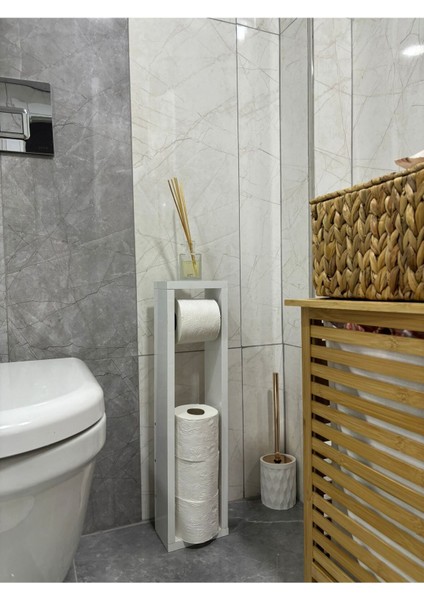 Elite Tuvalet Kağıtlığı Peçetelik Banyo Klozet Wc Lavabo Rulo 1 Adet