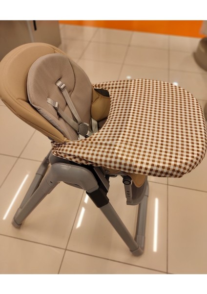 Elite Dertsiz Mama Sandalyesi Örtüsü Kılıfı Taşıma Kesesi Kahverengi /restoran ve Kafe Hijyeni Için 1 Adet modelleri