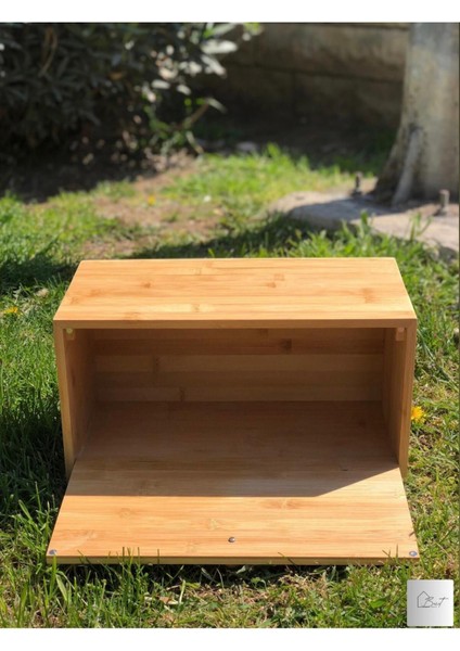 Elite Bambu Ekmek Dolabı Ekmek Kutusu Açılır Kapanır Bambu Ekmeklik Ekmek Saklama Kutusu 1 Adet modelleri