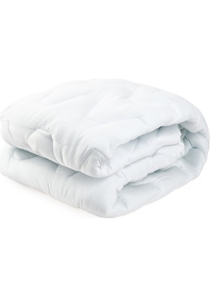 Soft Fitted Kapitoneli Tek Kişilik Uyku Pedi - Beyaz - 100x200 cm fırsatları