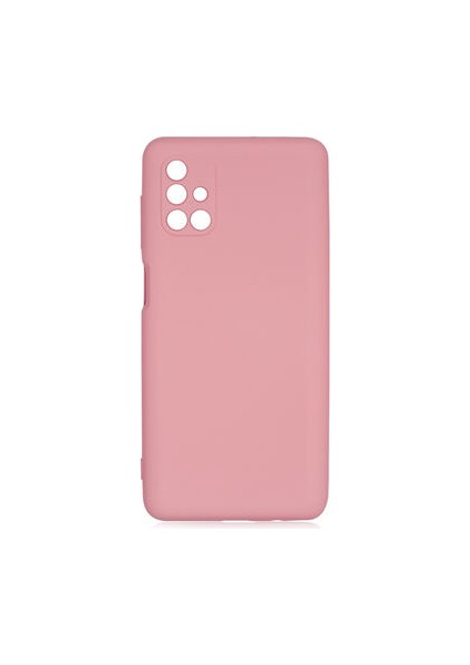 Samsung Galaxy M51 Lansman Kılıf Içi Kadife Kaplı Kasayı Çizmeyen Tosche Premium Esnek Silikon Kapak