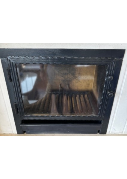 KocheN Şömine Barbekü Içi Mangal Paslanmaz Izgaralı 58 x35x15 cm modelleri