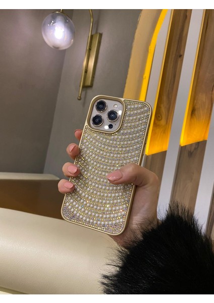 Taşlı Lüks iPhone Kılıfı – Işıltılı Premium Koruma