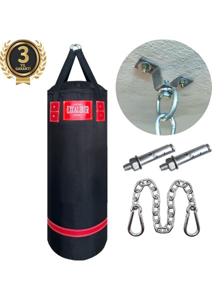 Polystar 90 x 30 Boks Kum Torbası Siyah