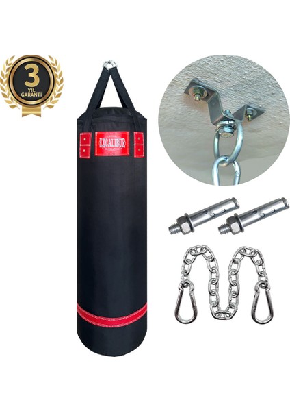 Polystar 80 x 25 Boks Kum Torbası Siyah