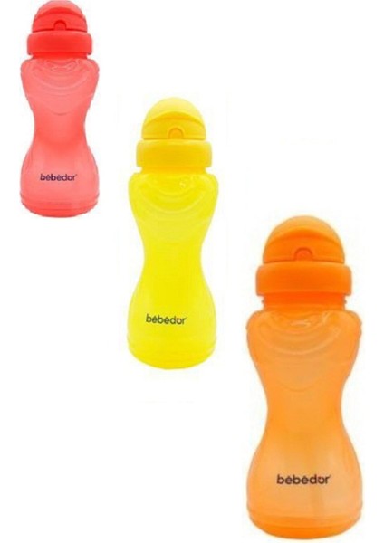 Elite Sportif Pipetli Bardak Neon Seri 330 ml 3'lü Set 1 Adet