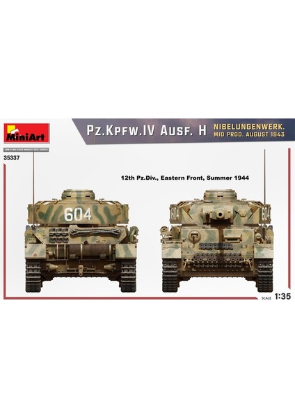35337 1:35 Pz. Kpfw. Iv Ausf. H Nibelungenwerk. Mid Prod. (Ağustos 1943) fırsatları